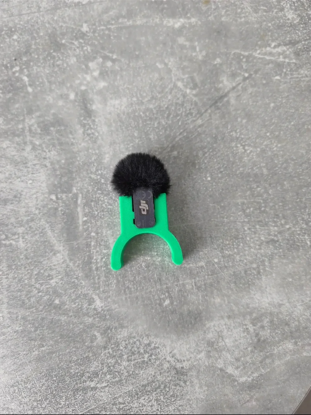 DJI Mini mic clamp for Ulanzi powerbank tripod.